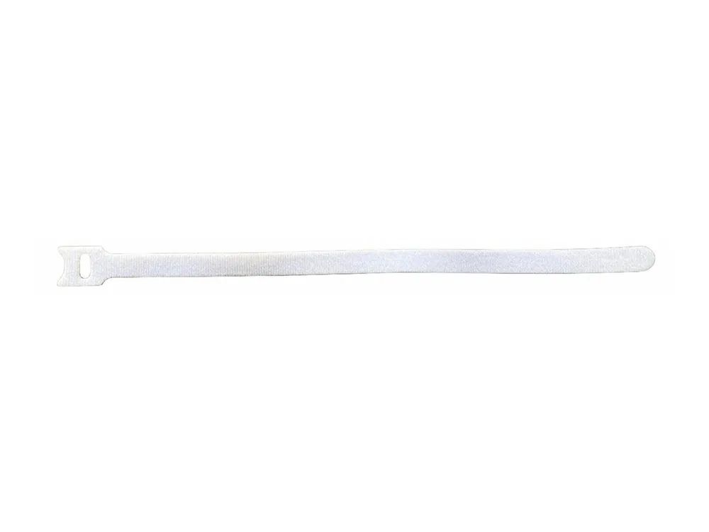 Lanview Klettverschlussriemen für Kabelmanagement - 15 cm - weiß (Packung mit