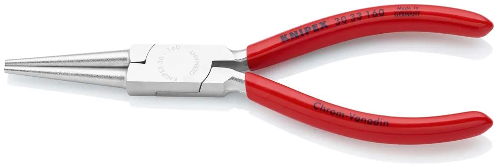 KNIPEX Langbeckzange mit Kunststoff überzogen verchromt 160 mm