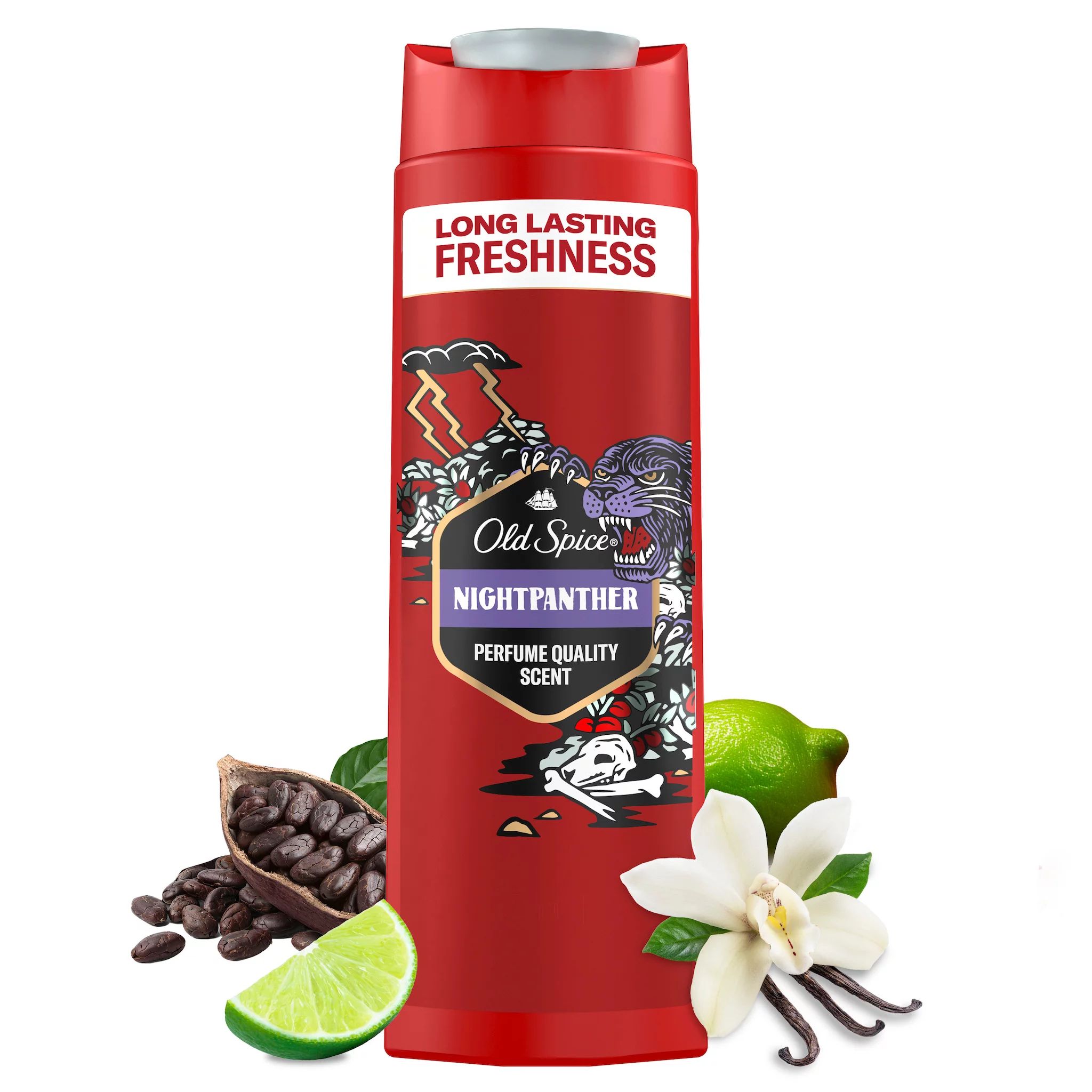 Old Spice 3-in-1 Duschgel Night Panther, 250ml