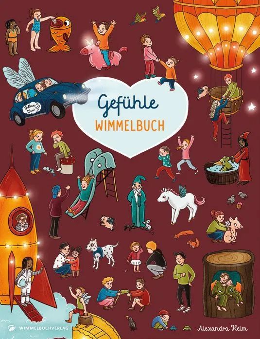 Adrian & Wimmelbuchverlag GmbH Gefühle - Wimmelbuch