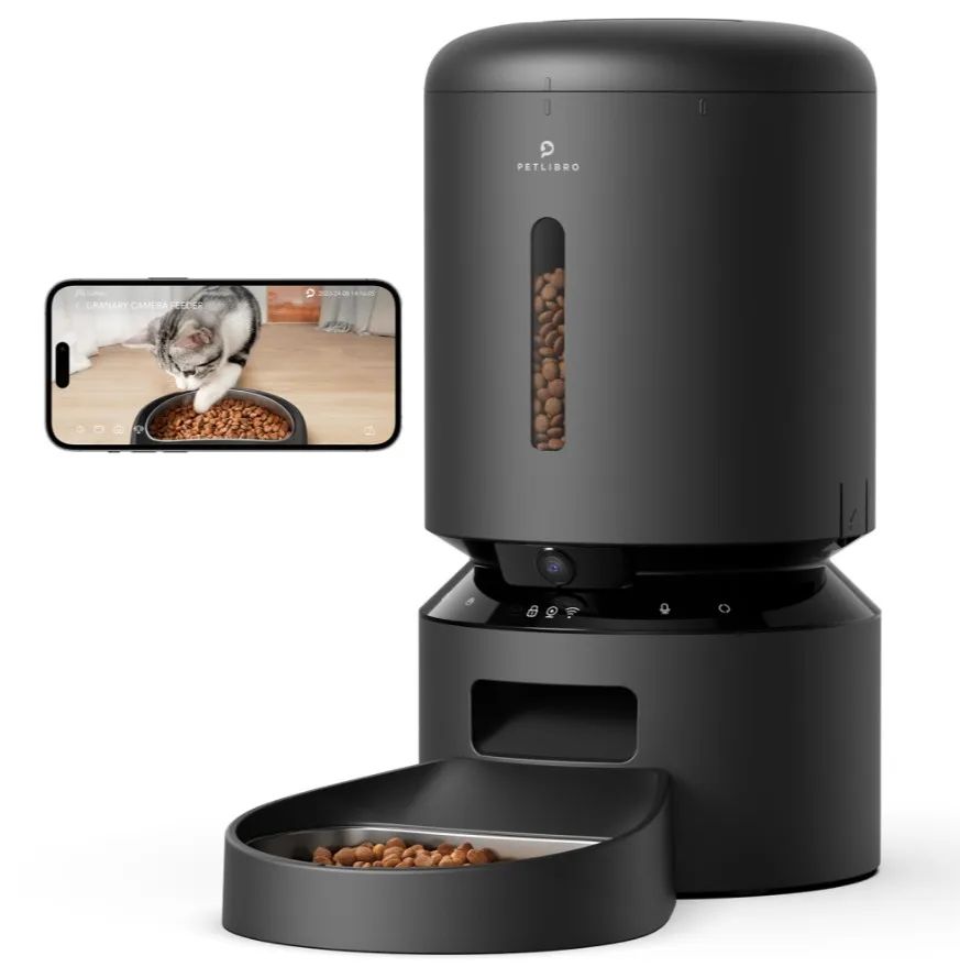 Bullboat PETLIBRO GRANARY CAMERA MONITORING FEEDER BLACK