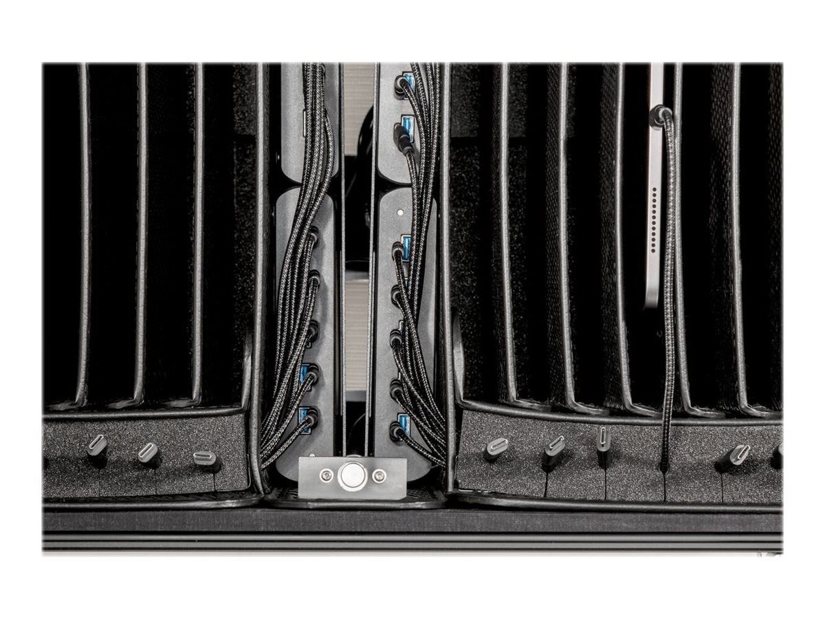PARAT PARAPROJECT Case TC20 - Wagen (nur Laden) - für 20 Tablets - verriegelbar - X-ABS Kunststoff - Schwarz - Bildschirmgröße: up to 32.8 cm (up to 12.9")