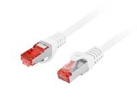 Lanberg Patchkabel CAT.6 S/FTP LSZH CU 1,0m Fluke Zert. wß - Netzwerk - CAT 6 (PCF6-10CU-0100-W) - Netzwerk - CAT 6