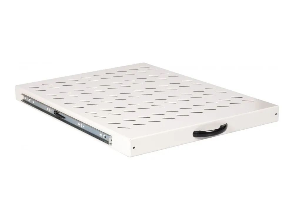 Equip EZVS-19-1-80-G - Rack-Schieberegal - 800 mm - Schrankmontage - Hellgrau - 1U - 48.3 cm (19")
