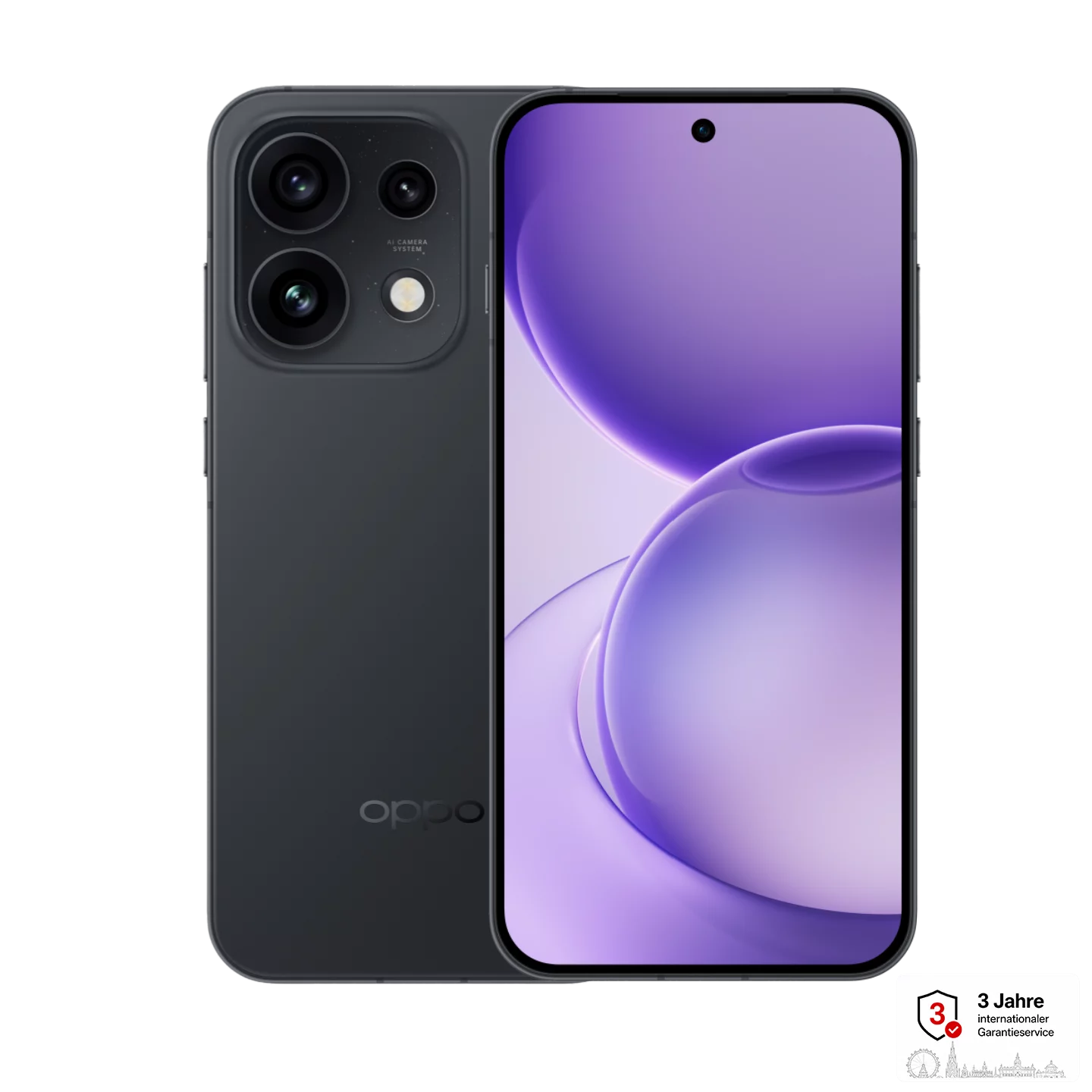 OPPO Reno16 Pro 5G CPH2863 Europe 512GB 12GB Starlight Black OEU