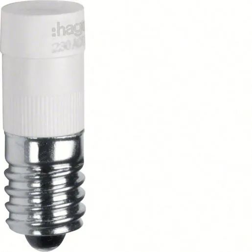 Hager LED-LEUCHTMITTEL E10 WEIß / HAGERS WDA2727W