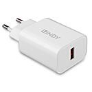 Lindy Netzteil - 18 Watt - 3 A (USB) - weiß