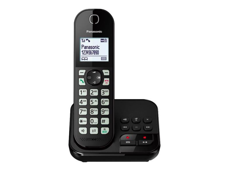 Panasonic KX-TGC462GB - Schnurlostelefon - Anrufbeantworter mit Rufnummernanzeige