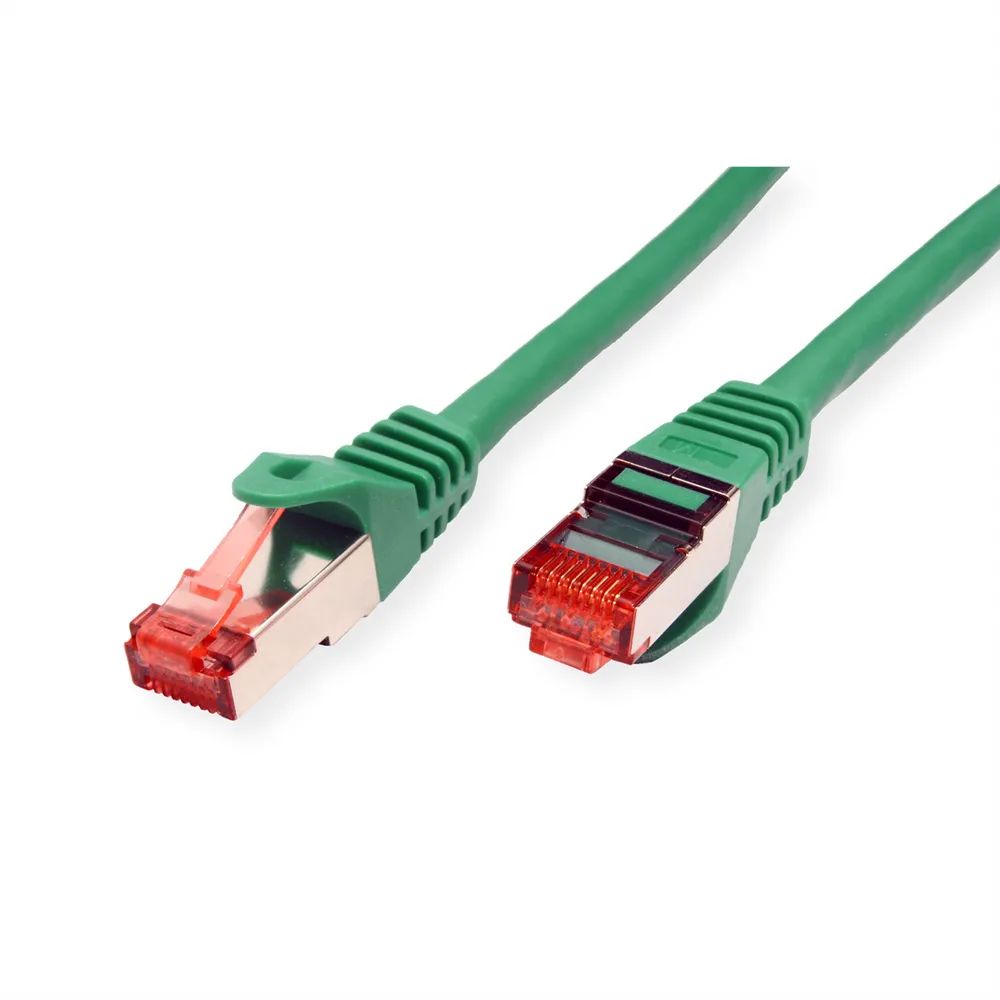 ROLINE Patchkabel Cat.6 S/FTP (PiMF), Component Level, LSOH, grün, 1,5 m