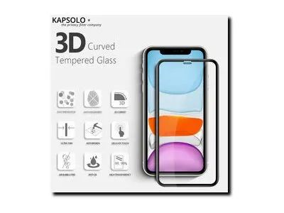 KAPSOLO Bildschirmschutz für Handy - gebogen Apple iPhone 13 Pro Max