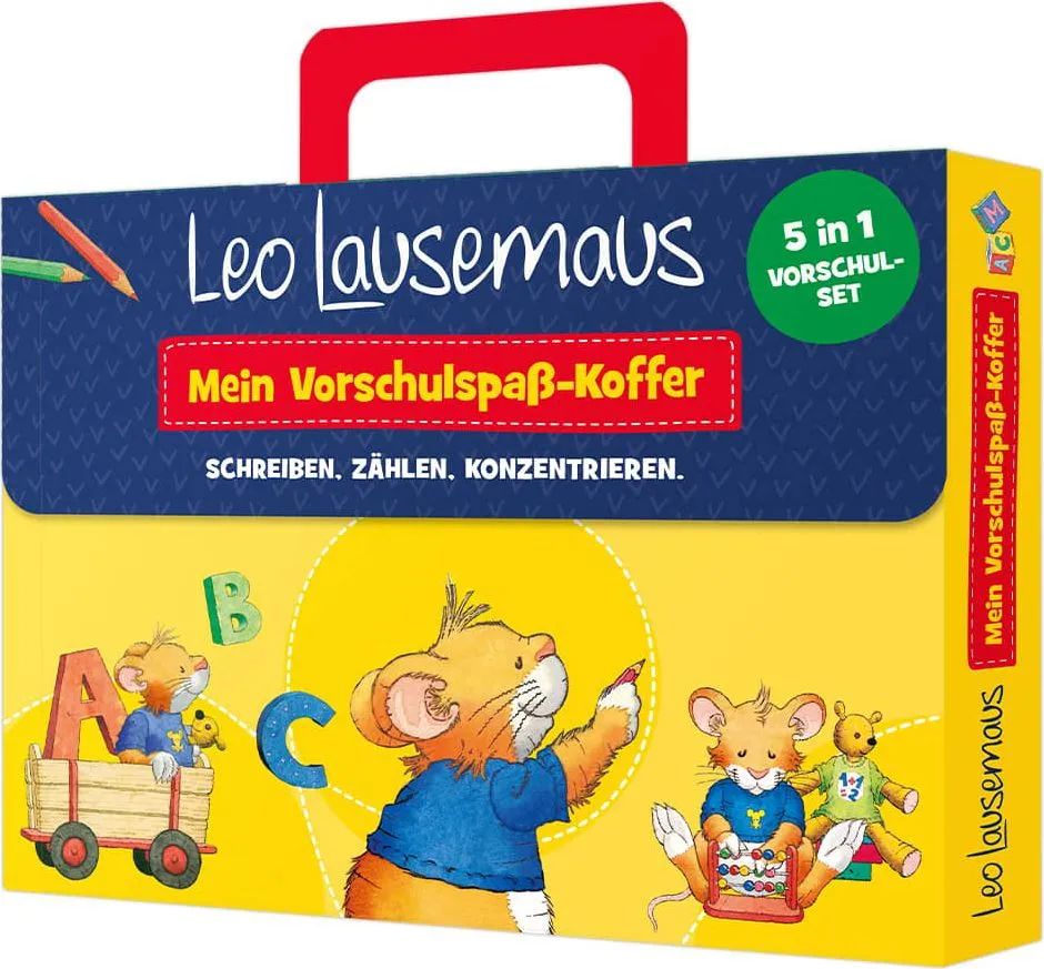Helmut Lingen Verlag GmbH Leo Lausemaus – Mein Vorschulspaß-Koffer