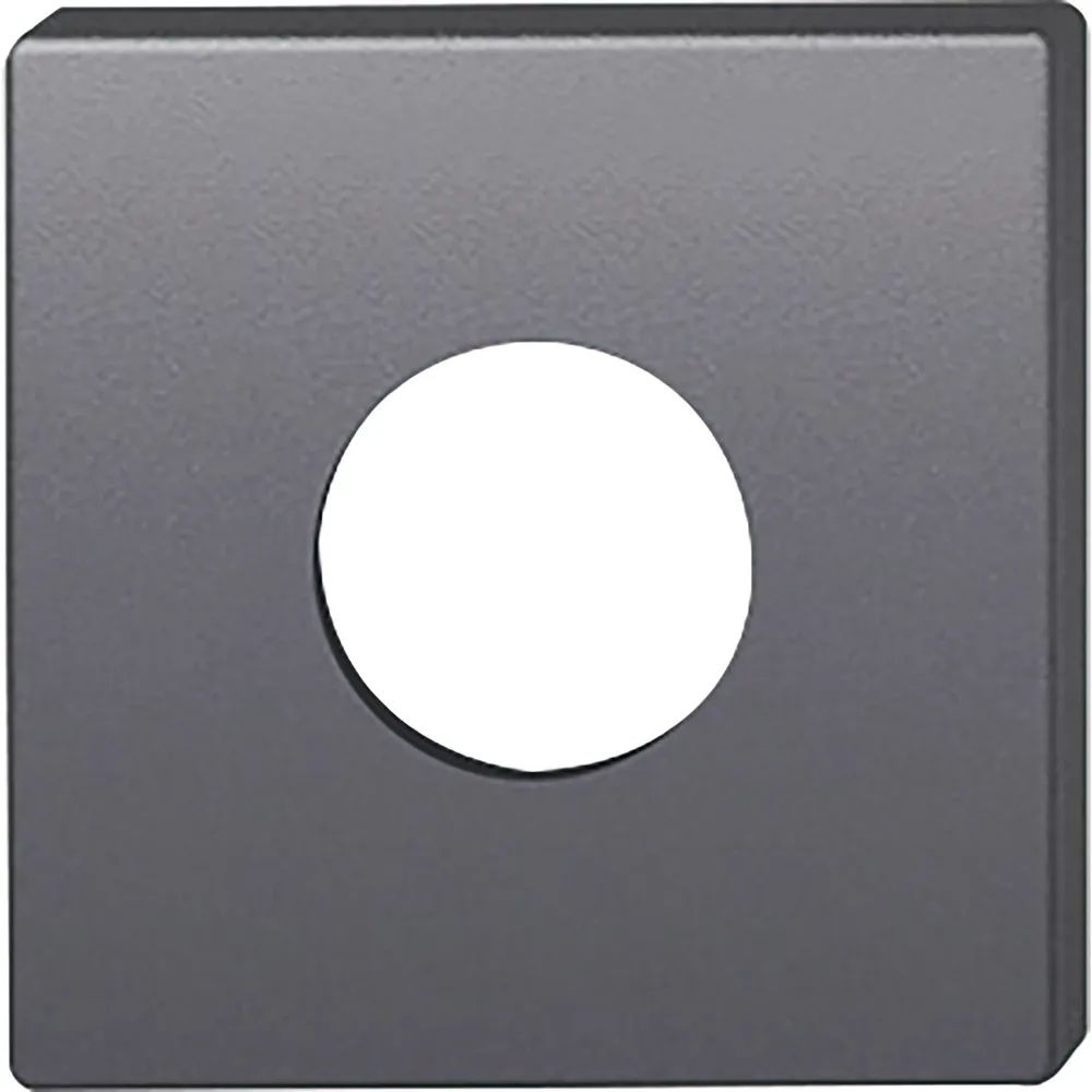 FSB Deckrosette quadratisch 03 0450 09312 ASL/AGL, Aluminium schwarz matt