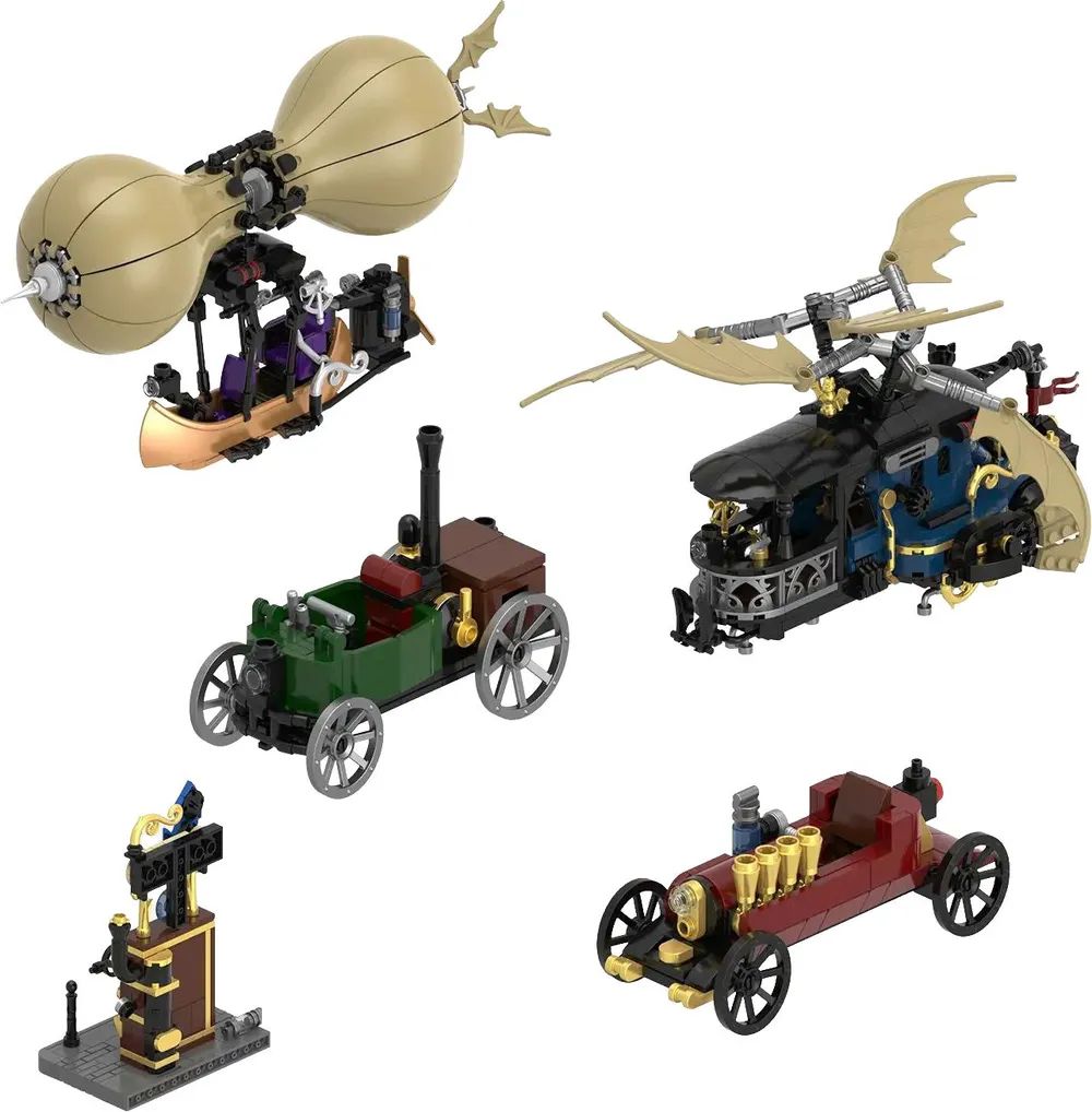 BB Services GmbH Steampunk Motorwagen und Flugmaschinen