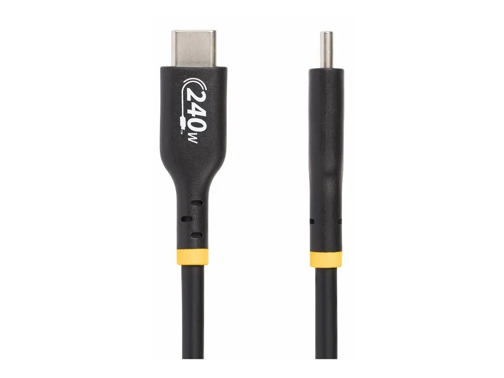 StarTech.com 2m USB-C Ladekabel, USB-IF zertifiziert, 240W PD EPR, M/M - USB-Kabel - 24 pin USB-C (M)