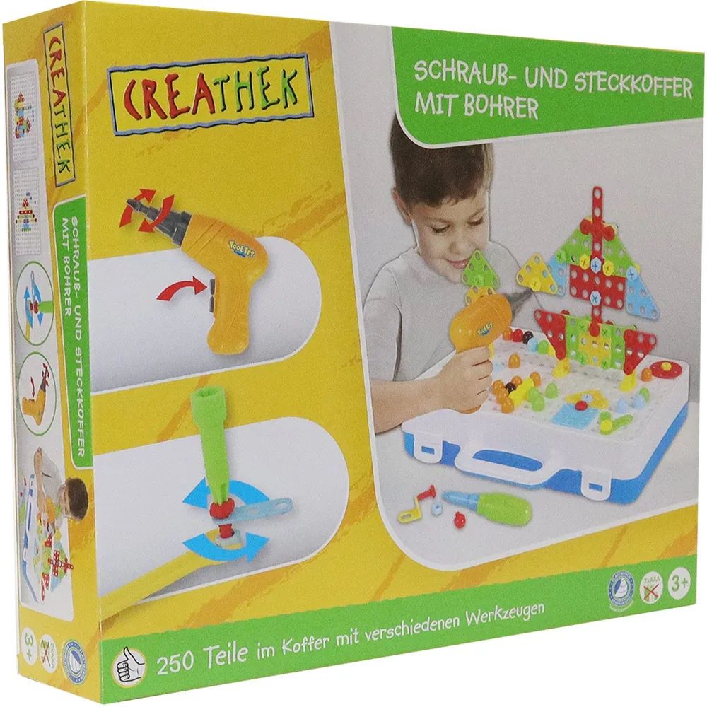 VEDES Großhandel GmbH - Ware CR Heimwerker Baukasten, 246 Teile