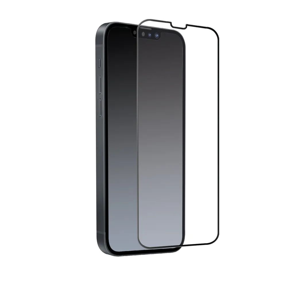 SBS Displayschutzglas Fullscreen für iPhone 13/13 PRO/14/16E/17E, 2,5D