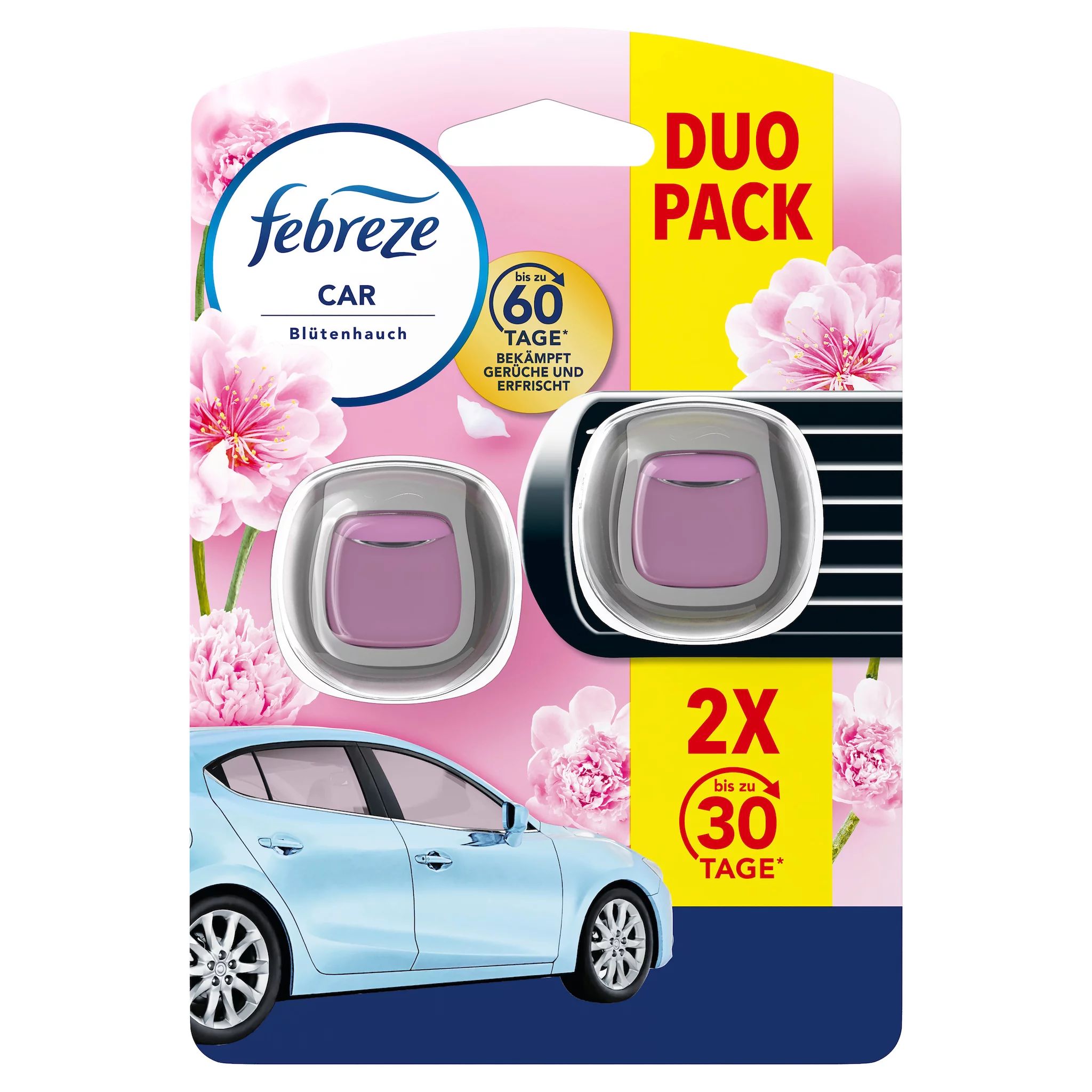 Febreze Car Blütenhauch Duo
