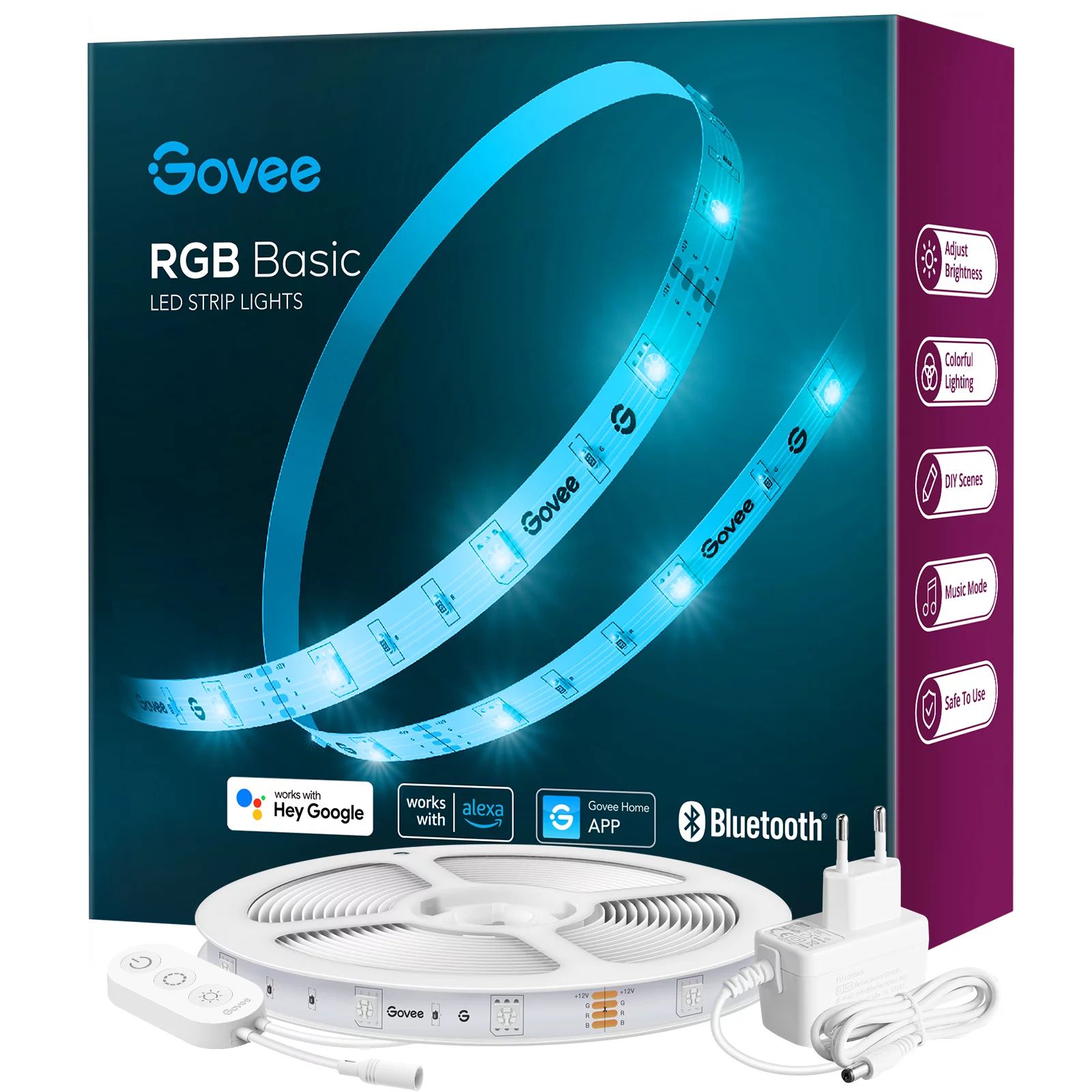 Govee LED Stripe Basic Wi-Fi+ Bluetooth 5 m RGB