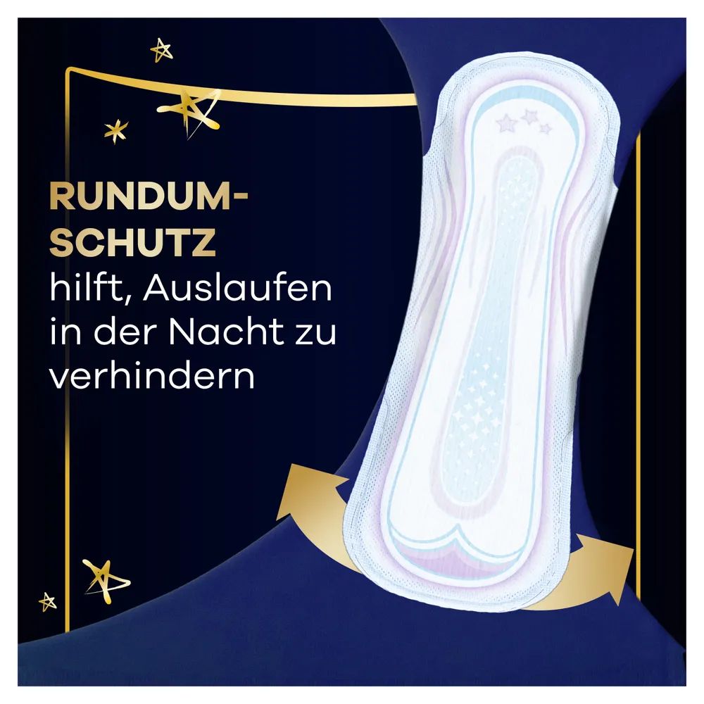 always Ultra Binde - Größe 5 - Secure Night Extra mit Flügeln BigPack 14