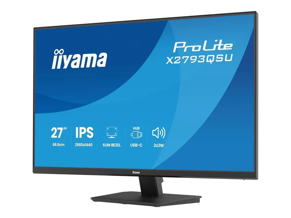 Iiyama 27" QHD+ultrafino - Flachbildschirm (TFT/LCD) - 27"
