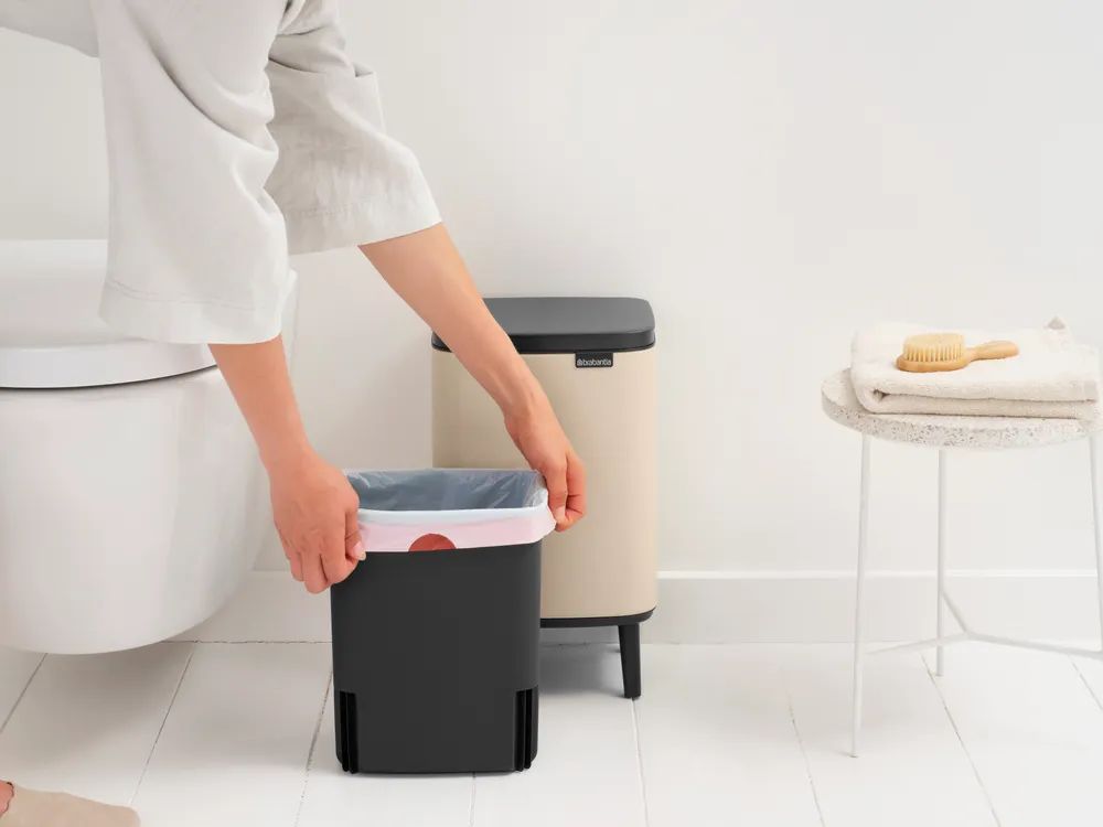 Brabantia Bo Mülleimer Hi, 7L - Soft Beige