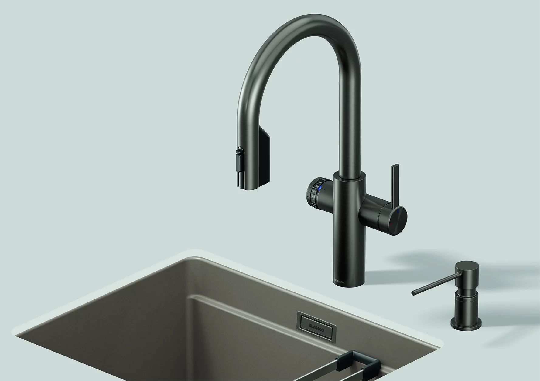 BLANCO CHOICE ICONA-C RH HP satin platinum