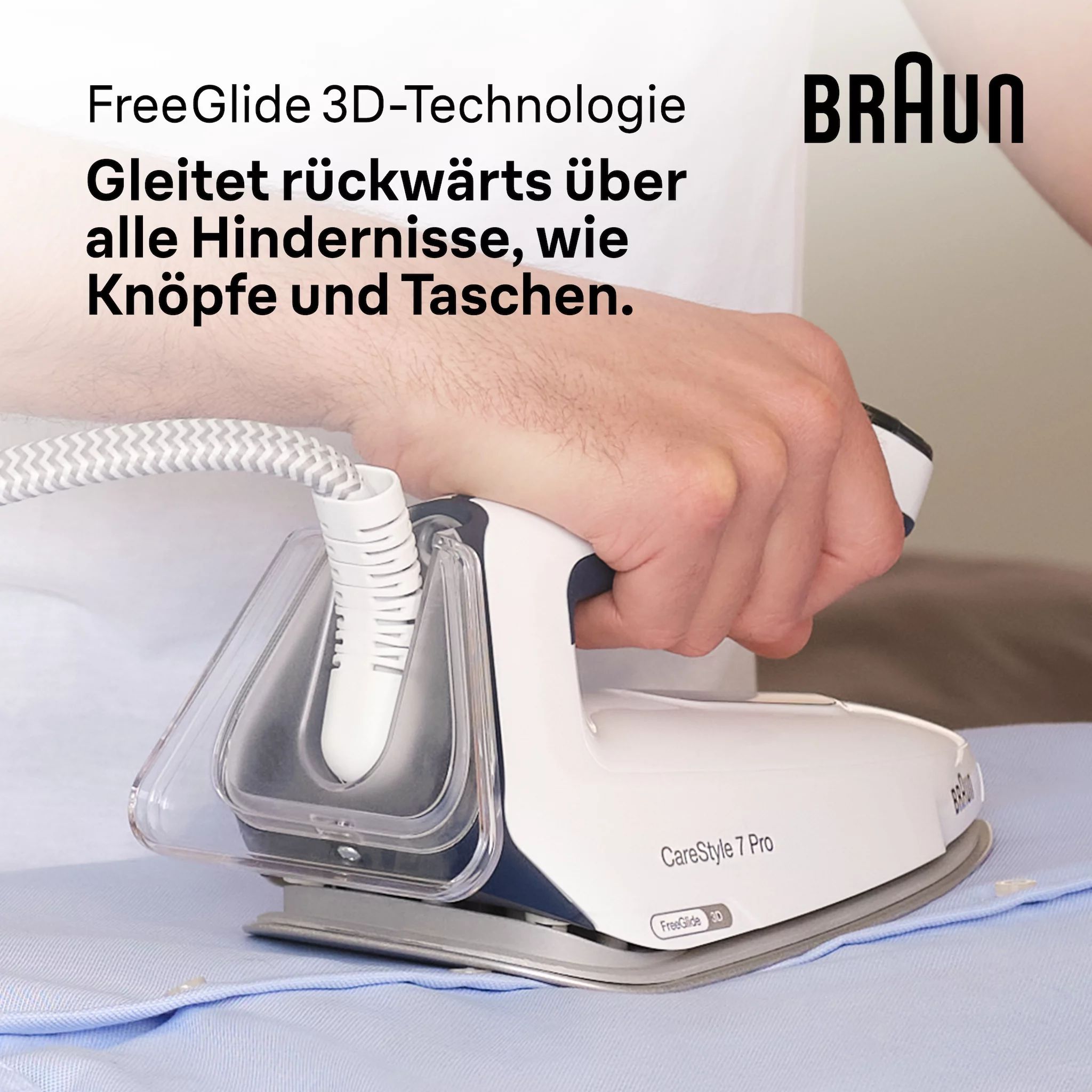 Braun Dampfbügelstation CareStyle 7 Pro IS 7282 BL