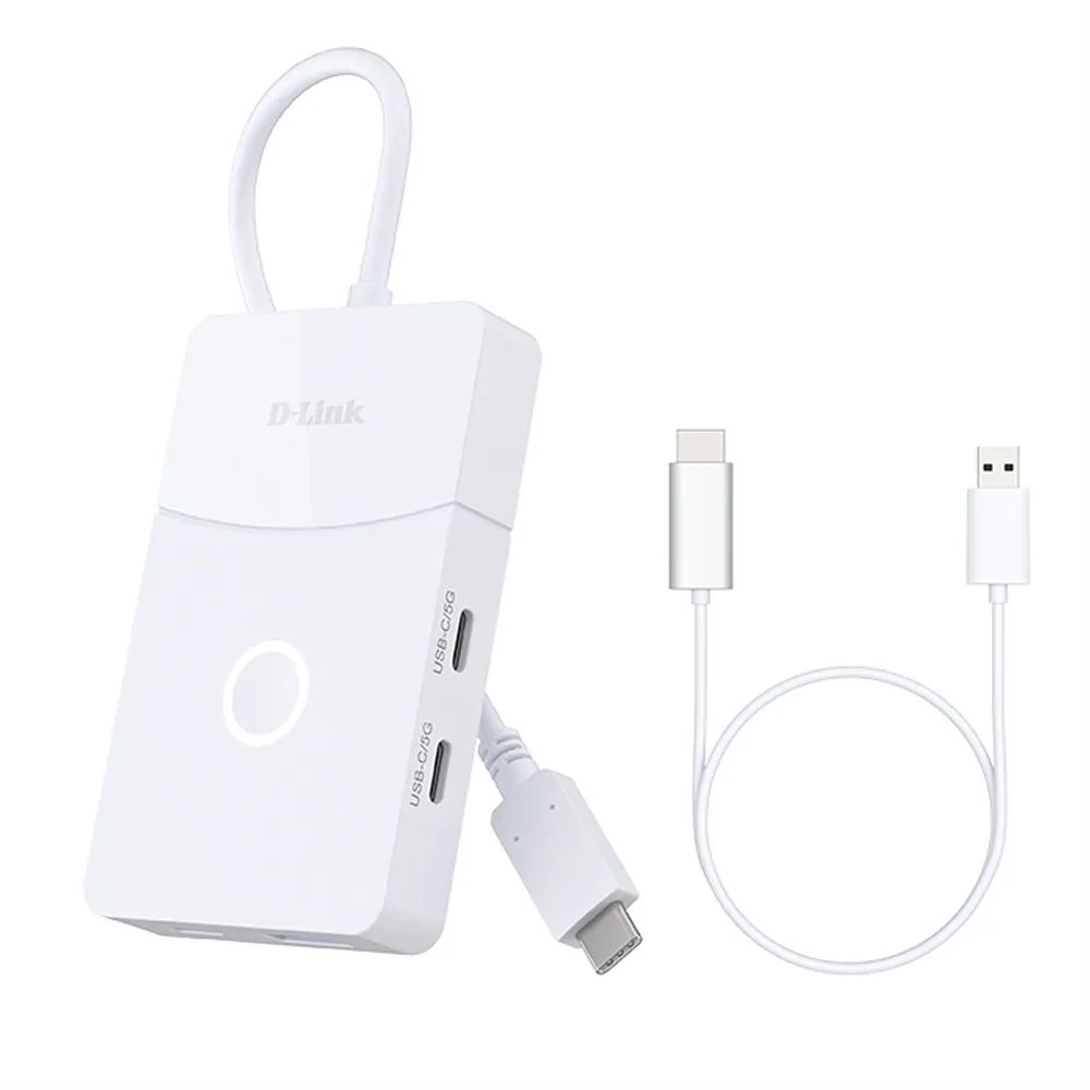 D-Link DUP-501 - Dockingstation - USB-C - 2 x