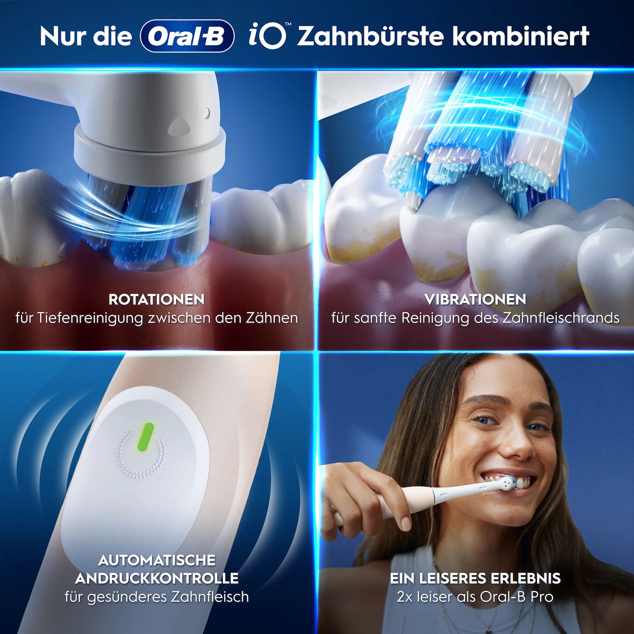Oral-B iO Series 2, mit Reiseetui Calm Pink