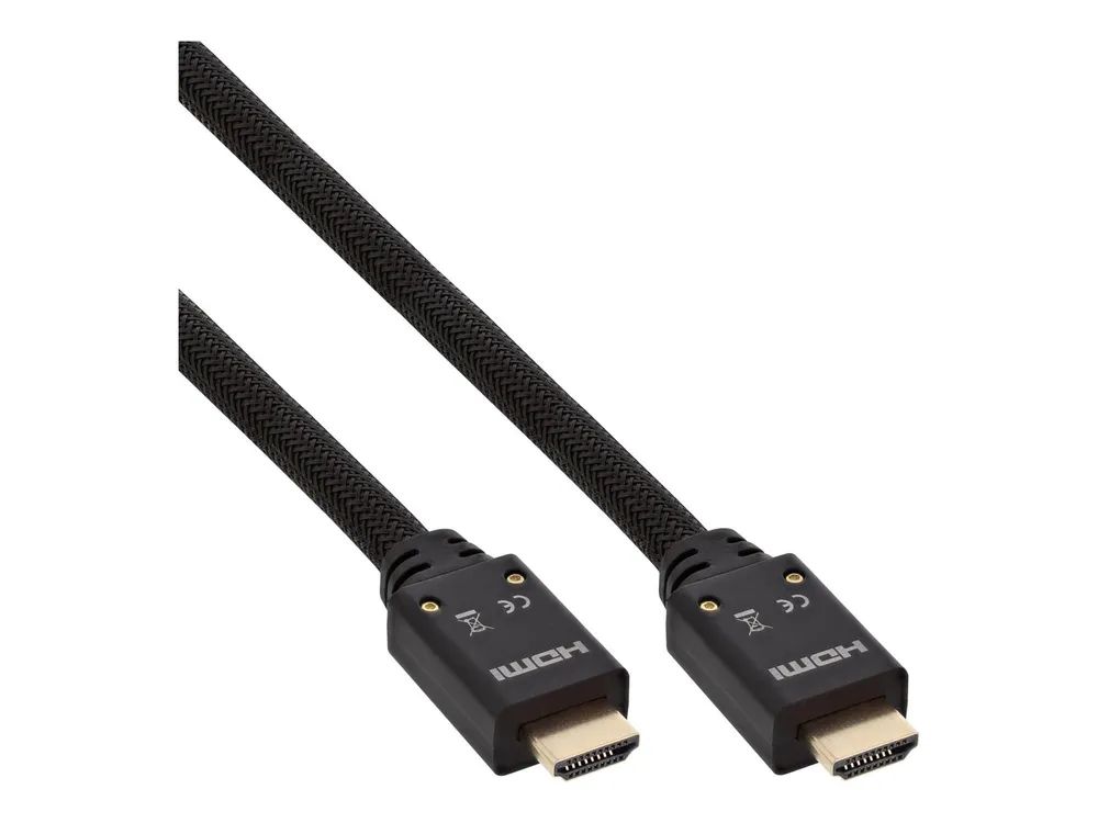 InLine HDMI Aktiv-Kabel - HDMI-High Speed mit Ethernet - 4K2K - ST/ST - 10m