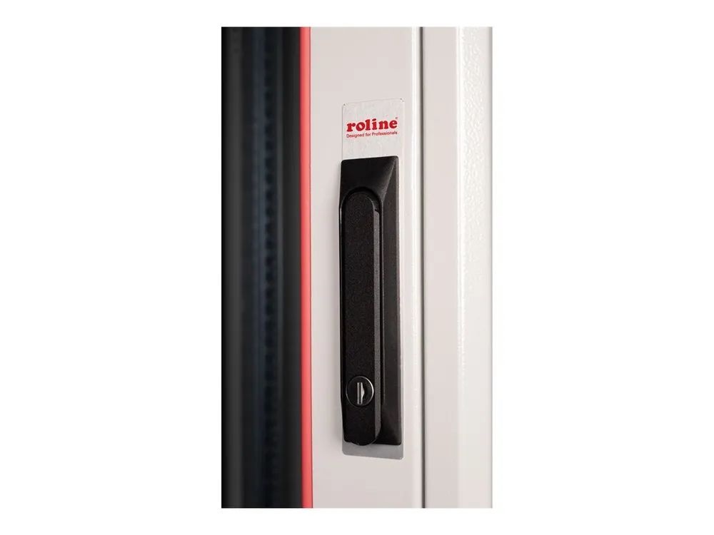 ROLINE Basic - Schrank Netzwerkschrank - Glas Tür, 800 x 800 (B x T)