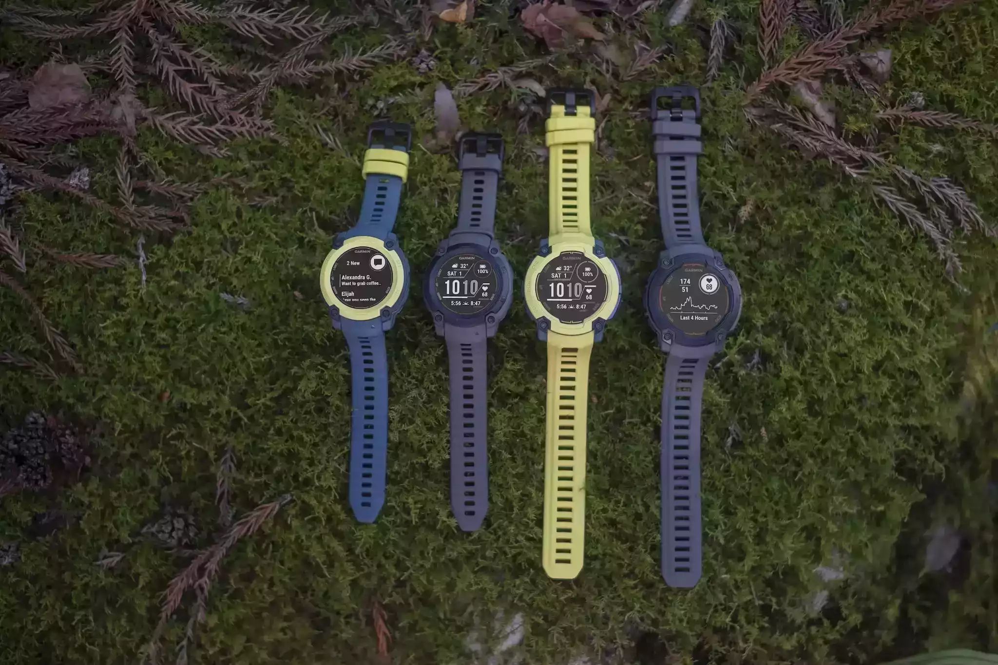 Garmin Instinct E, 45 mm, ElectricLimeBezel