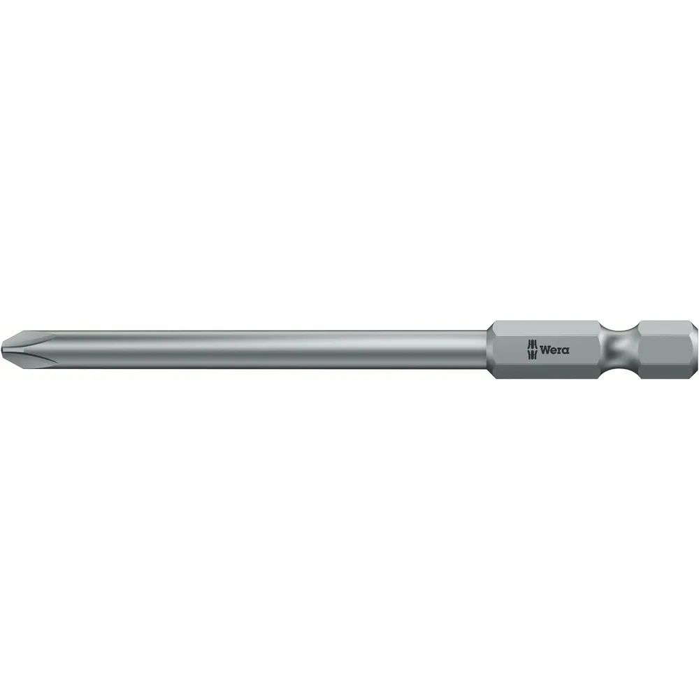 WERA Bit-Einsatz 851/4Z extra lang 1/4sechskant PH 2/ 89 mm Phillips