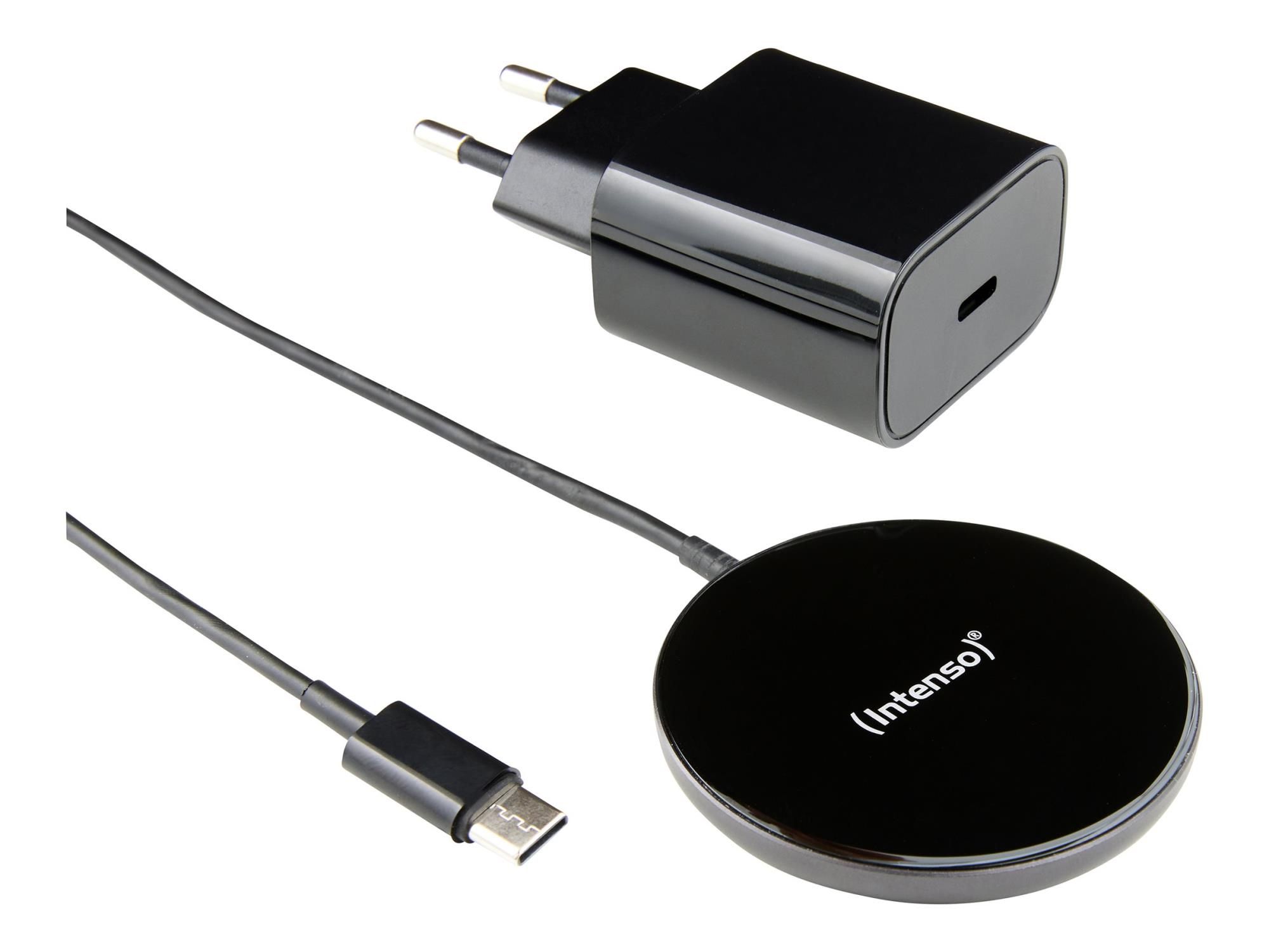 Intenso MW1 - Induktive Ladematte - magnetisch + AC-Netzteil