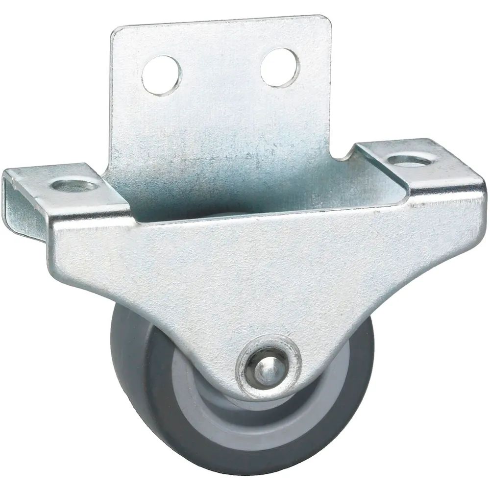 DÖRNER + HELMER Bockrolle TPE-Lauffläche 38 mm 55 kg Platte oben/seitlich
