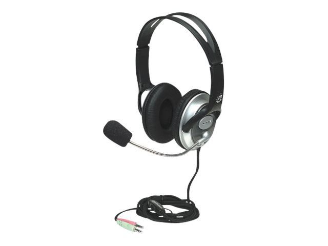 Manhattan Stereo Over-Ear Headset (3.5mm) (Clearance Pricing)