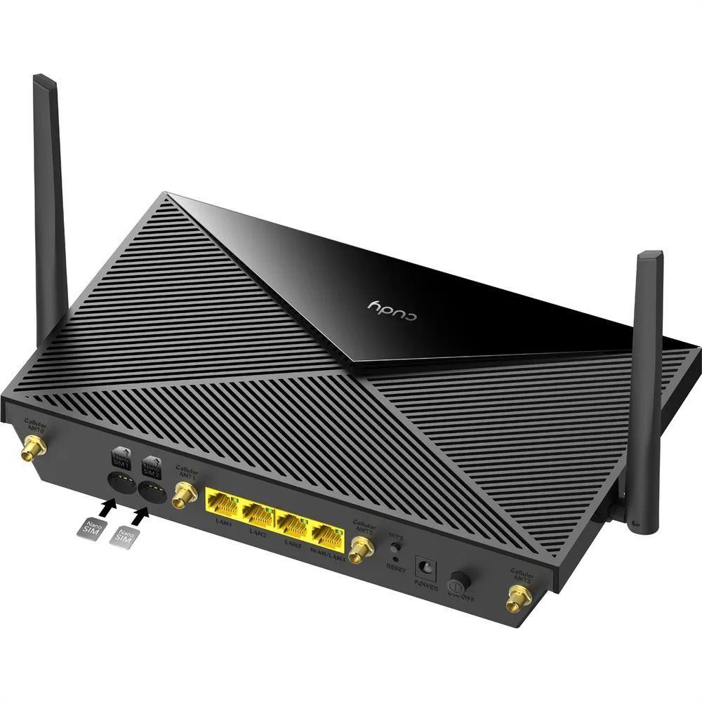 CUDY P5 - Wireless Router - WWAN 4-Port-Switch