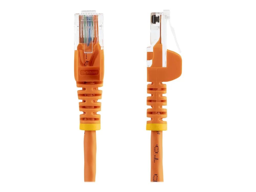 StarTech.com 3m Cat5e RJ45 UTP Netzwerkkabel Snagless - Cat 5e Patchkabel - Orange - Stecker / Stecker - Patch-Kabel - RJ-45 (M)