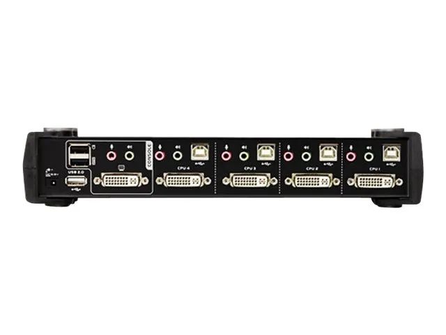 ATEN CubiQ CS1764A - KVM-/Audio-Switch - 4 x