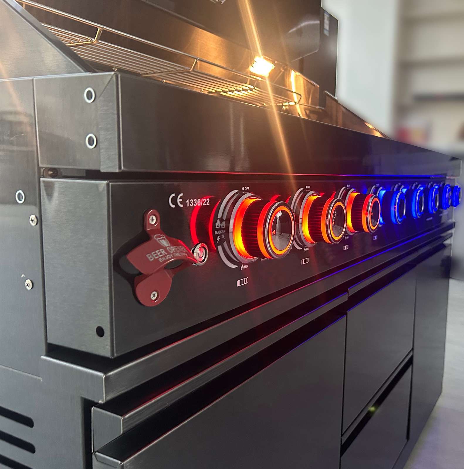 Le Feu BBQ Gasgrill 7 burner