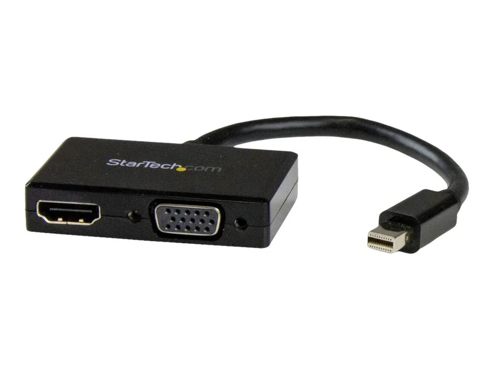 StarTech.com Reise A/V Adapter: 2-in-1 Mini DisplayPort auf HDMI oder VGA Konverter