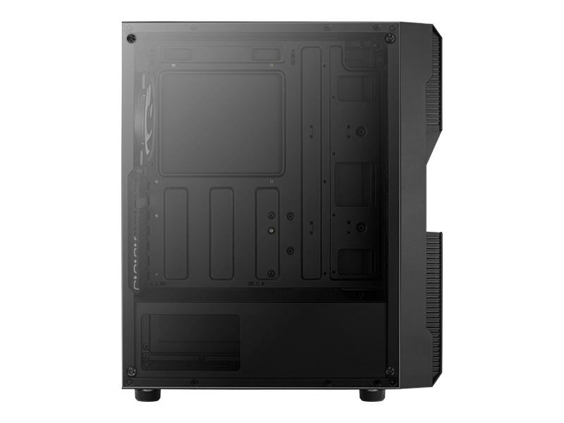 AEROCOOL ADVANCED TECHNOLOGIES AeroCool Menace Saturn FRGB v1 - Tempered Glass Edition - Tower - ATX - Seitenteil mit Fenster (gehärtetes Glas)