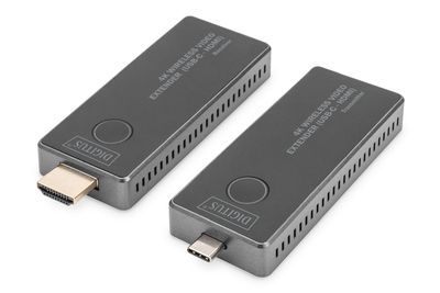 DIGITUS 4K Wireless Video Extender, 30 m (USB-C - HDMI)