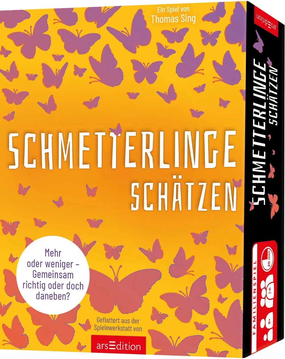 Ars Edition GmbH Spiel: Schmetterlinge schätzen