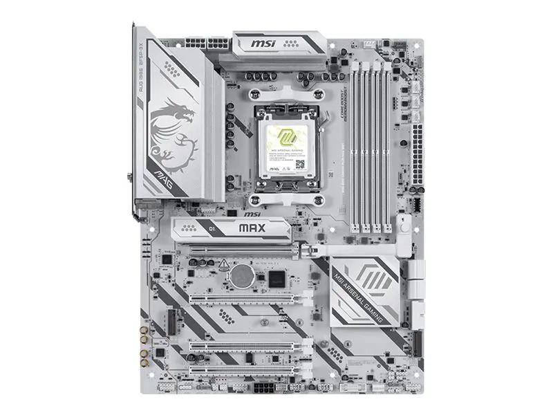 MSI MAG B850 Gaming Plus Max Wifi ATX AM5 - Mainboard - AMD Sockel AM5 (Ryzen Zen4)
