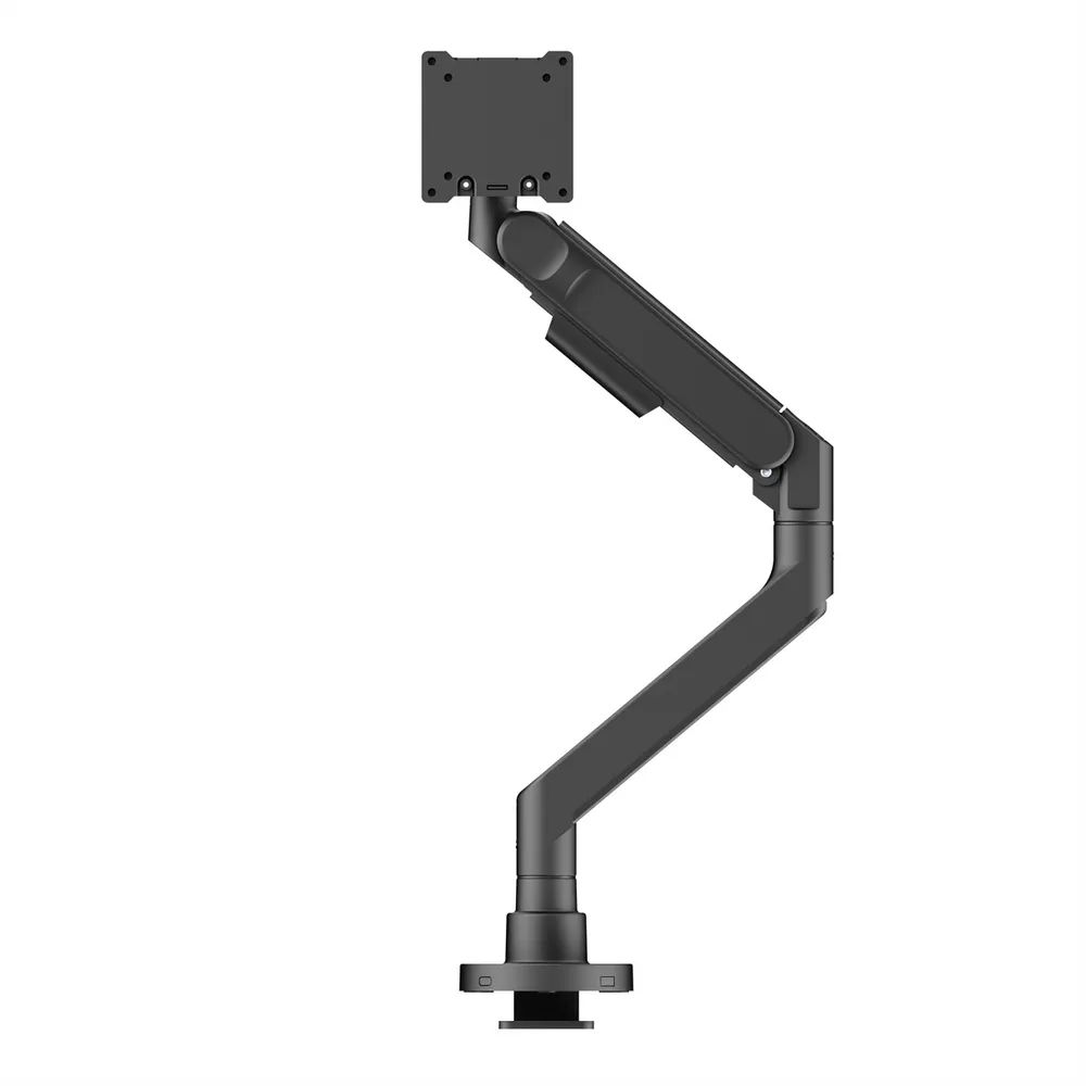 ROLINE LCD-Monitorhalterung mit Gasfeder, Tischmontage, hochbelastbar bis 27kg, 