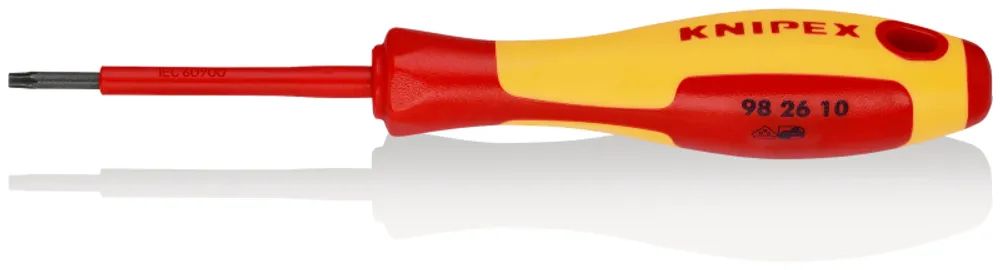KNIPEX Schraubendreher für Torx®-Schrauben, TX10, VDE 2-K