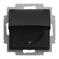 Busch-Jaeger SCHUKO® STECKD.KLAPPD. SW-MATT / BUSCH 20 EUK-915 2CKA002018A1587