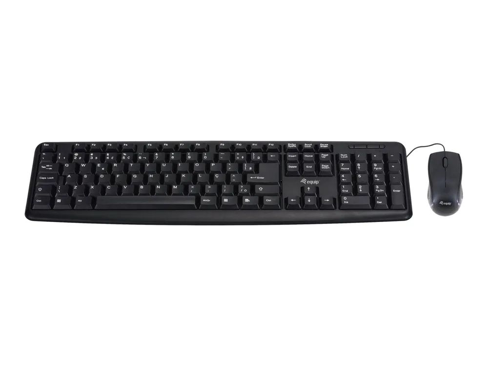 Equip Life - Tastatur-und-Maus-Set - USB - Italienisch