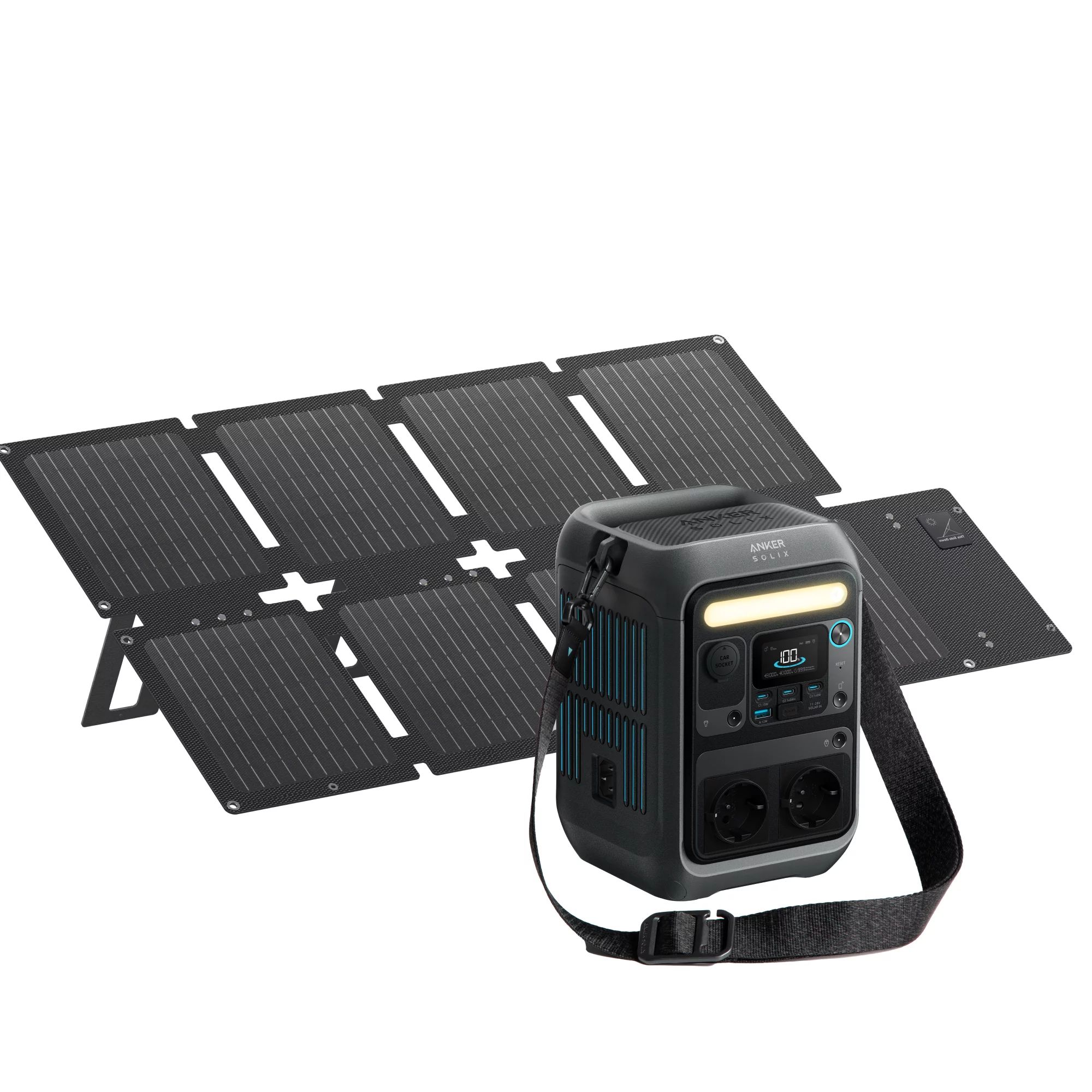 Anker Innovations SOLIX C300X DC+ PS60 Faltbares Solarpanel